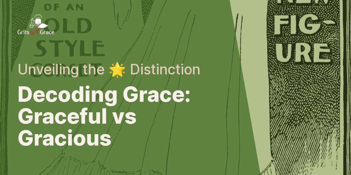 Decoding Grace: Graceful vs Gracious - Unveiling the 🌟 Distinction